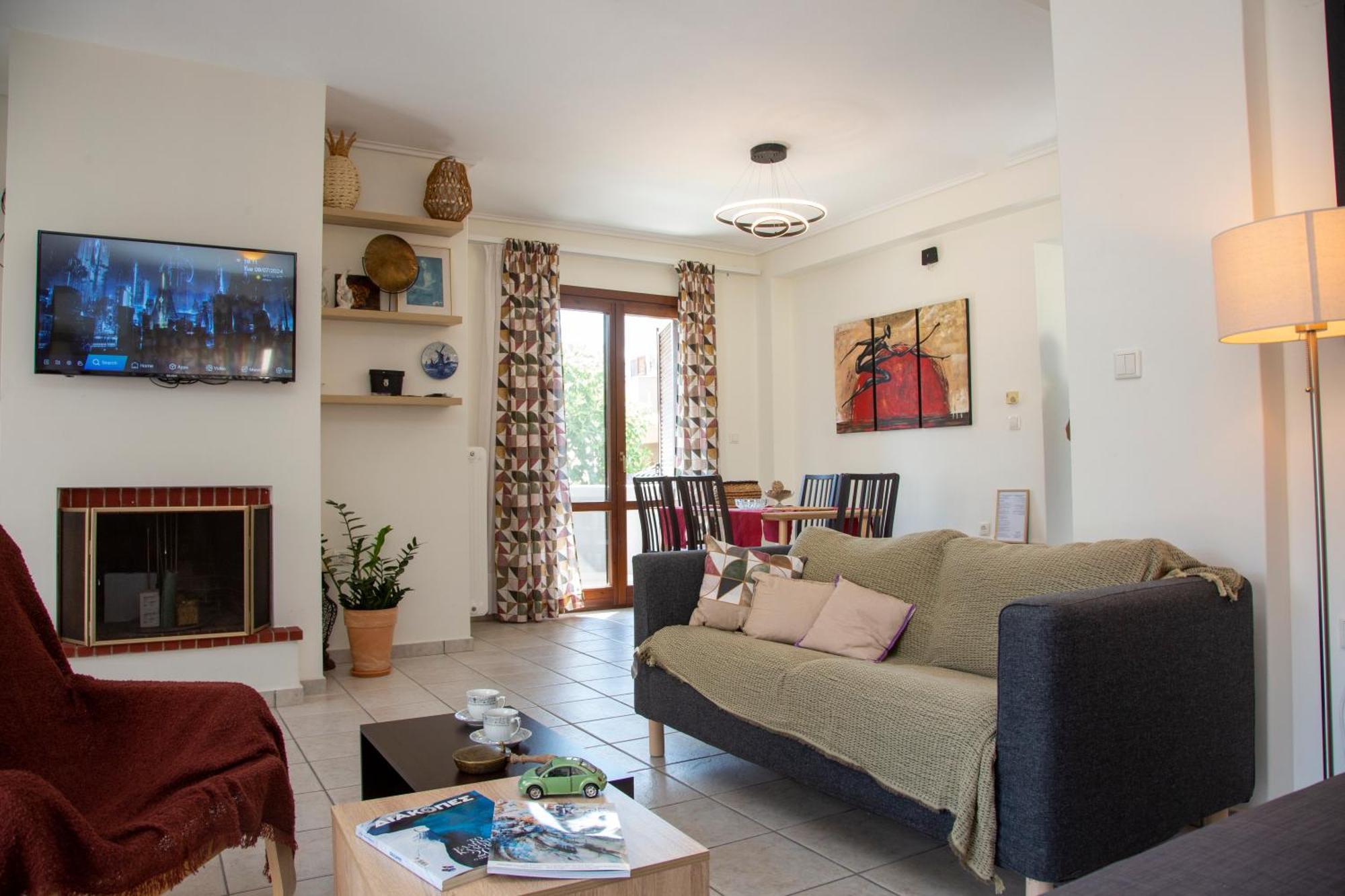 Theros Aegean Villa Nea Iraklitsa Exterior foto
